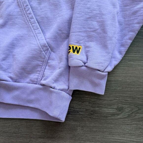 Drew House Lavender Mascot Oversized Hoodie Heavy Fleece S Lavender NWOT - Picture 3 of 10